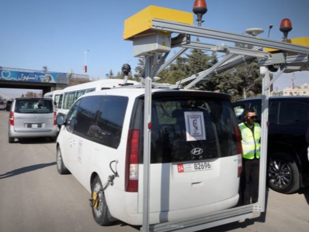 مسح رقمي متقدم لطرق سوريا ينطلق من الطريق الدولي دمشق–نصيب