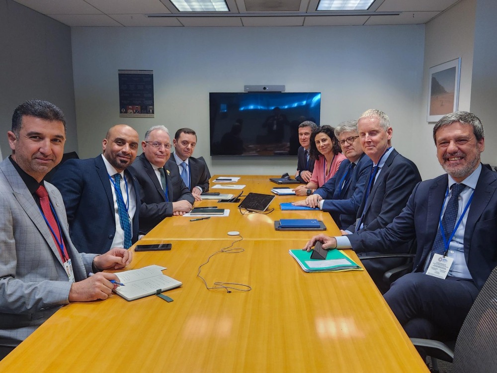 وزير المالية يلتقي وفداً أوروبياً لبحث دعم الإصلاحات وتحويل الديون إلى استثمارات