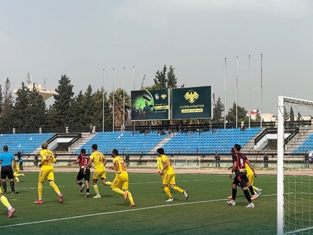 تعادل تشرين والجيش 1-1 في الدوري السوري الممتاز