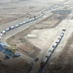 رئيس الهيئة العامة للمنافذ والجمارك يفتتح منفذ التنف - الوليد الحدودي مع العراق