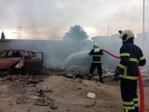 وفاة طفلين اختناقاً وإصابة شخص آخر جراء 22 حريقاً اندلعت في عموم البلاد