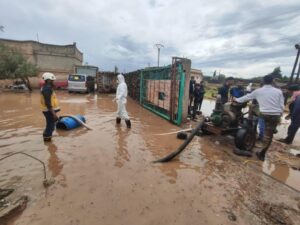 الدفاع المدني: انقطاع عدّة طرق وفرقنا تستجيب لحرائق بدمشق