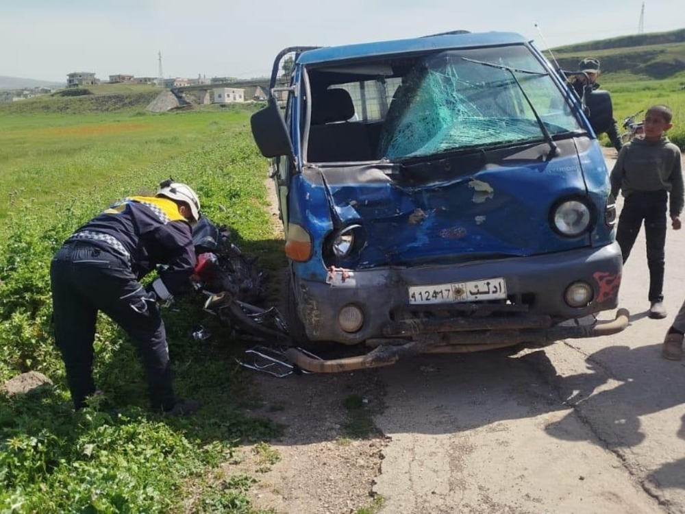 الدفاع المدني: وفاة رجل و إصابة 25 شخصاً جراء 28 حريقاً و 12 آخرين في حوادث سير