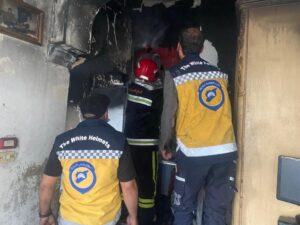 وفاة طفلين شقيقين اختناقاً بحريق منزلهما في جرمانا بريف دمشق