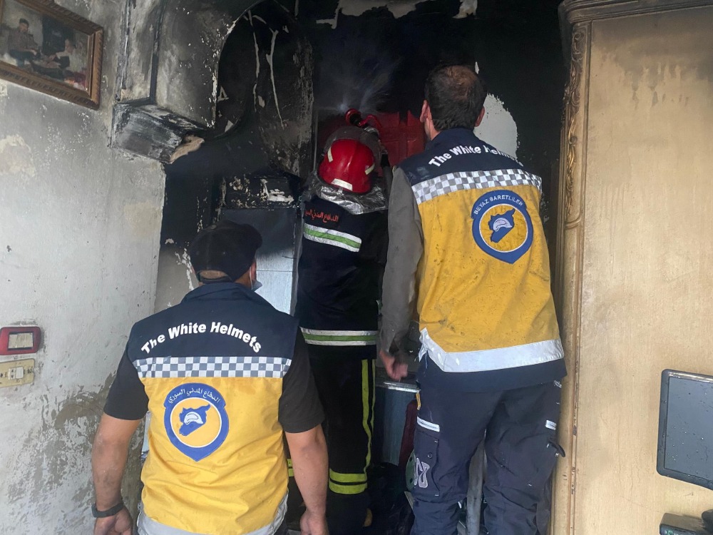 وفاة طفلين شقيقين اختناقاً بحريق منزلهما في جرمانا بريف دمشق