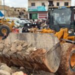 البدء بأعمال إزالة الأنقاض في منطقتي سمعان الشمالية وإعزاز بريف حلب