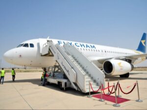 انطلاق أولى رحلات “فلاي شام” بين دمشق والعاصمة الليبية لتعزيز الروابط بين البلدين