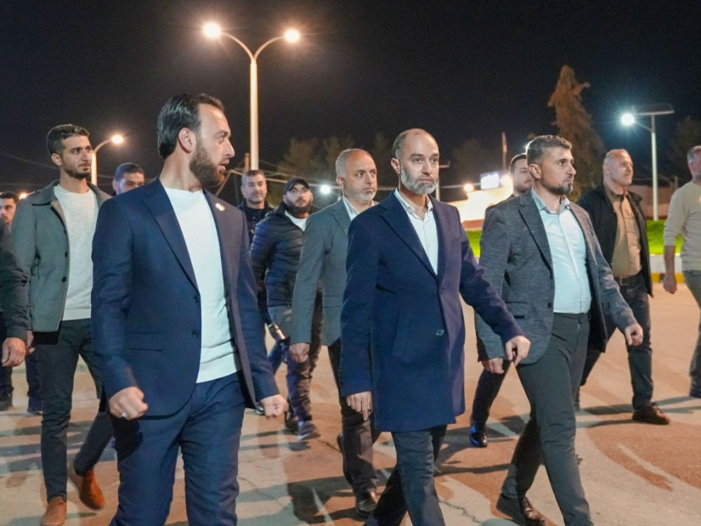 رئيس هيئة المنافذ يتابع سير العمل في معبر جديدة يابوس