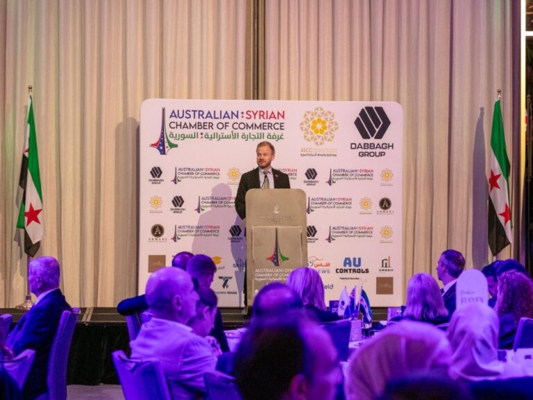 الهلالي يعلن إطلاق غرفة التجارة السورية الأسترالية رسمياً