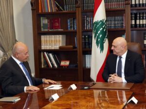 الرئيس اللبناني: الاعتداءات الإسرائيلية تسببت بكارثة إنسانية كبيرة ونزوح مليون لبناني