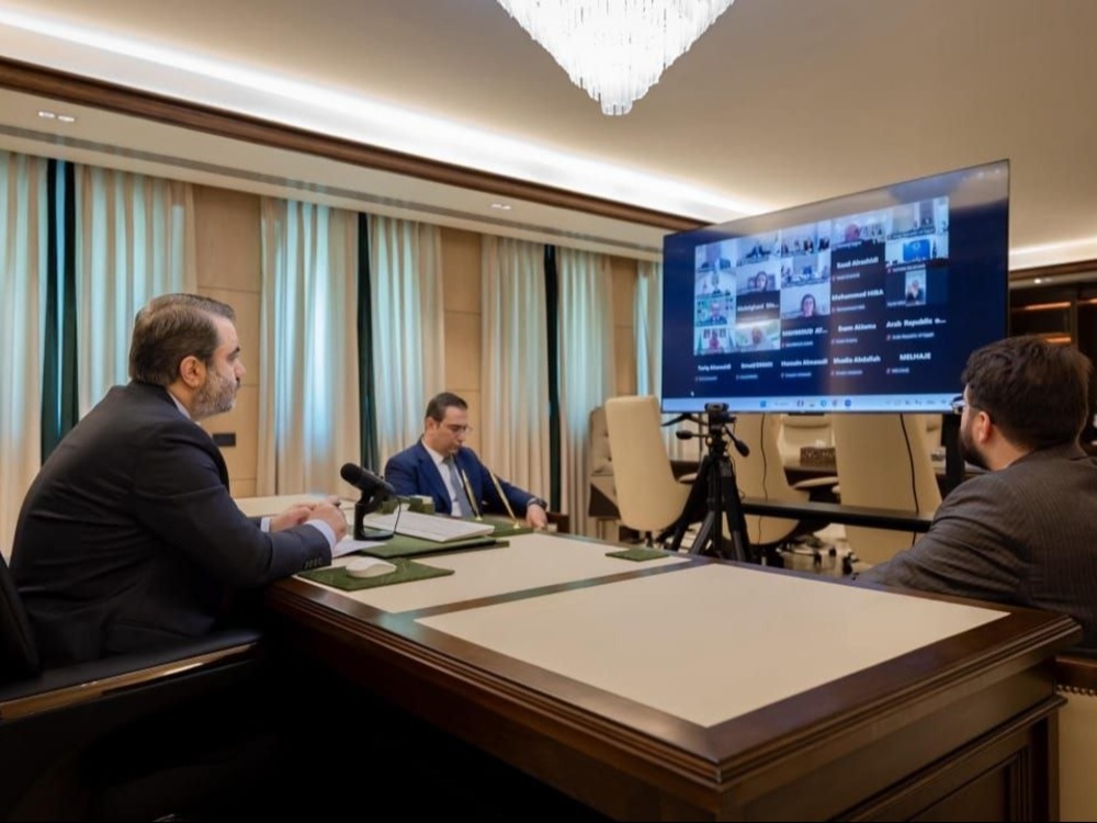 الشيباني يشارك في جلسة وزارية لمتابعة التداعيات الإنمائية بالأزمة العربية