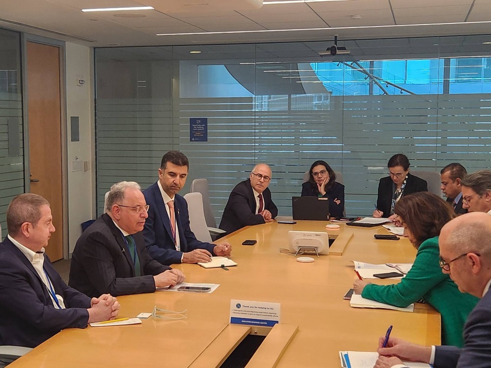 وزير المالية يبحث مع صندوق النقد الدولي تعزيز الدعم الفني