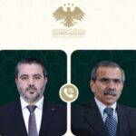 الشيباني وسلام يبحثان التطورات الإقليمية والتنسيق المشترك بين سوريا ولبنان