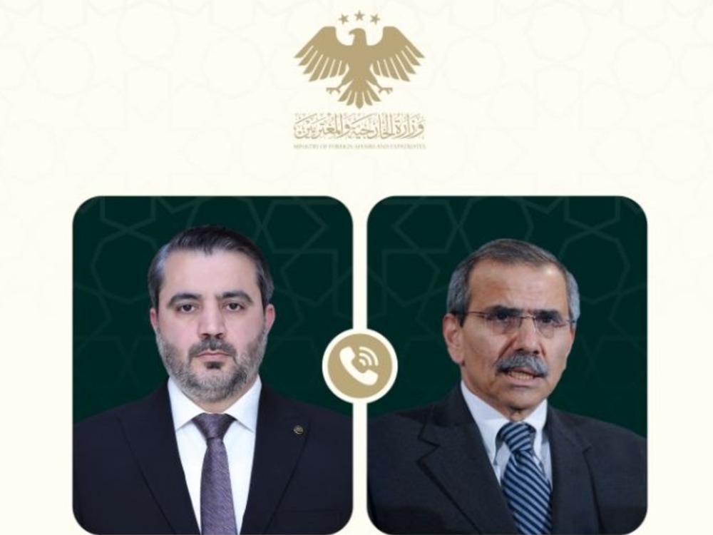 الشيباني وسلام يبحثان التطورات الإقليمية والتنسيق المشترك بين سوريا ولبنان