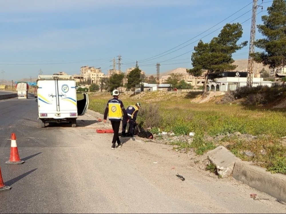 وفاة مدنيّ وإصابة 7 آخرين جرّاء حوادث سير متفرقة بريف دمشق