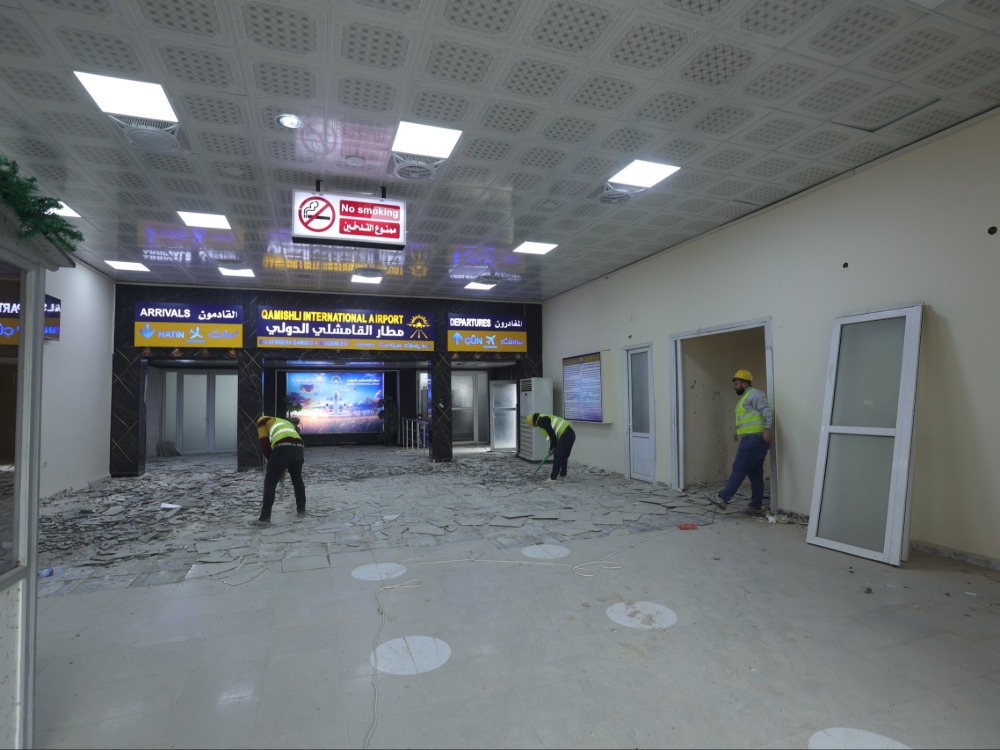 هيئة الطيران المدني: استمرار أعمال تأهيل مطار القامشلي الدولي