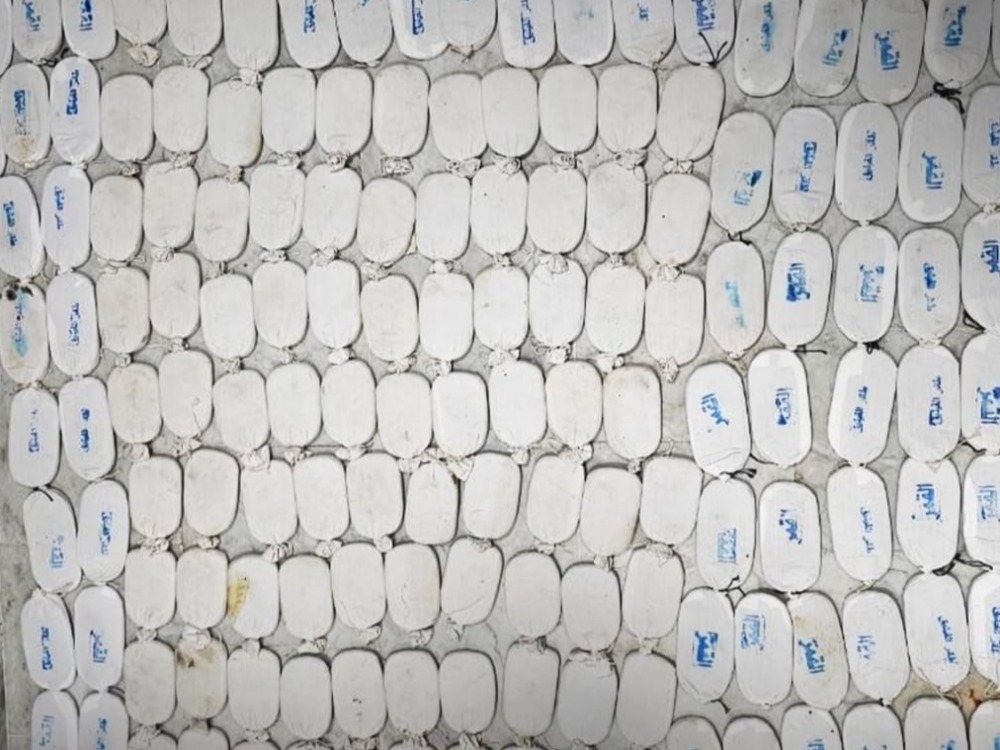 ريف دمشق.. إحباط محاولة تهريب 266 كفّ حشيش من لبنان