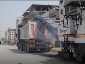 ريف دمشق.. المحافظة تباشر أعمال إزالة جسر المعضمية