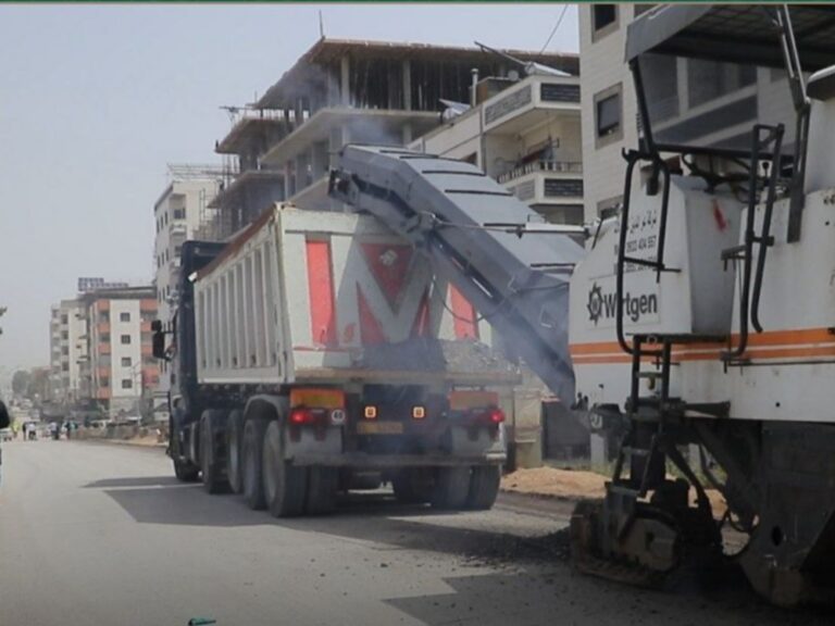 ريف دمشق.. المحافظة تباشر أعمال إزالة جسر المعضمية