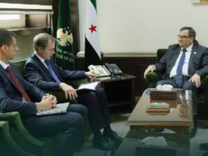 الحصرية يبحث مع السفير الفرنسي لدى سوريا التعاون المصرفي والمالي