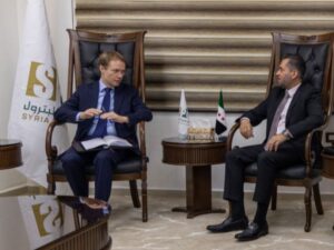 لقاء سوري - فرنسي لتعزيز مشاركة الشركات الفرنسية والأوروبية في قطاعي النفط والغاز