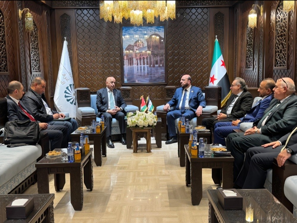 مباحثات سورية _ أردنية في دمشق لتوسيع العلاقات التجارية بين البلدين