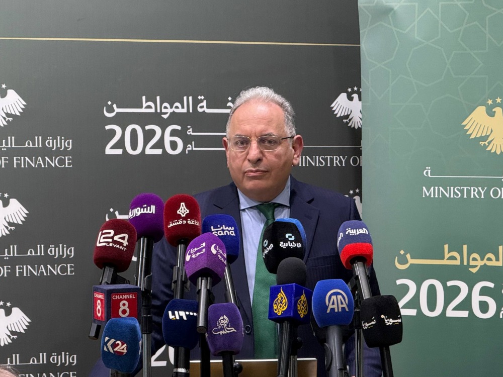 لأول مرة بتاريخ سوريا.. وزير المالية يطلق نسخة المواطن من موازنة 2026