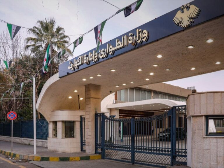 وزارة الطوارئ تعلن تفعيل نظام للتنبيه المبكر في سوريا