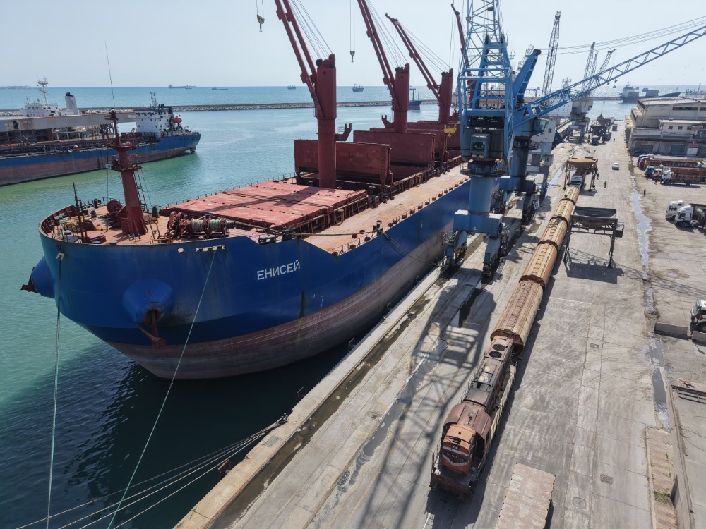 وصل 70 ألف طن من القمح إلى مرفأ طرطوس