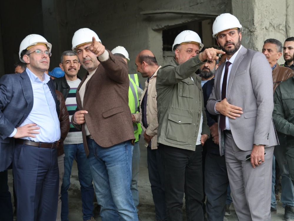 انطلاق الإنتاج التجريبي في معمل إسمنت طرطوس