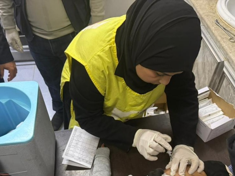 منظمة الصحة العالمية تطلق حملة لقاح جديدة في سوريا