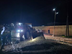 خسائر زراعية واسعة واستنفار لفتح الطرق في عفرين بعد العاصفة المطرية