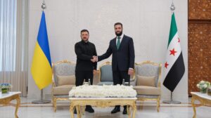 الرئيس الشرع يستقبل نظيره الأوكراني ويبحثان سبل تعزيز العلاقات الثنائية