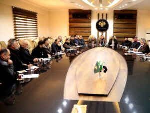 اجتماع لتنسيق العمل بين الجهات القضائية ولجان الصلح المحلية في الباب بريف حلب