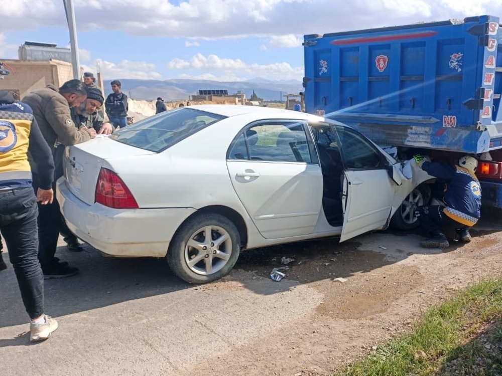 الدفاع المدني: وفاة شخص وإصابة 12 آخرين بحوادث سير في عموم البلاد