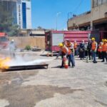 الدفاع المدني ينظّم تدريب أمن وسلامة لكوادر نقابة المعلمين بدمشق