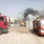 الدفاع المدني يتصدى لـ16 حريقاً ولخمسة حوادث سير في عموم البلاد