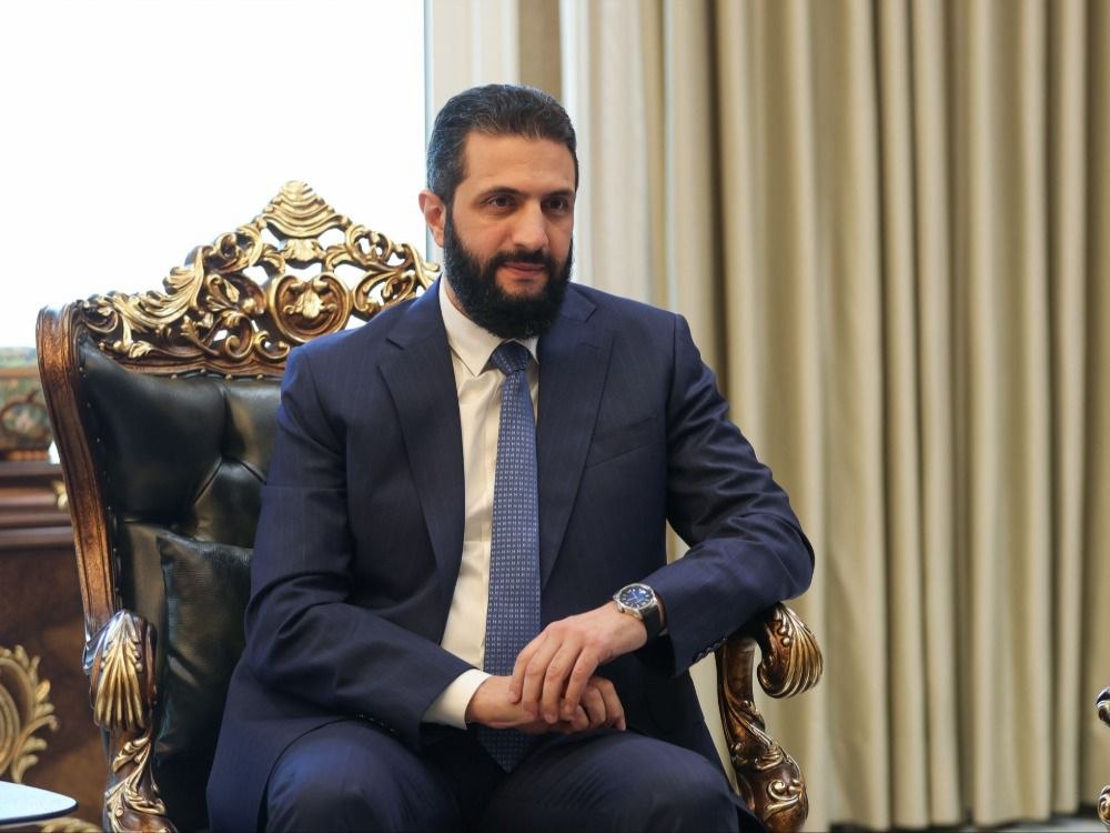 الشرع: هناك شراكة تاريخية مع أوكرانيا في مجالي الغذاء والطاقة