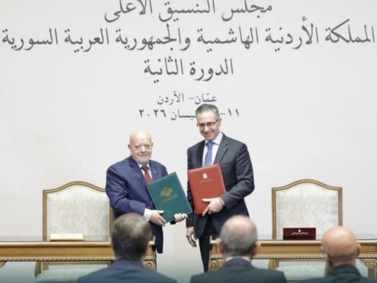 مذكرة تفاهم سورية - أردنية لتعزيز التعاون الفني والرقمي