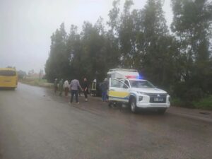 وفاة ثلاثة اشخاص وإصابة امرأة إثر حادث سير في ريف حمص