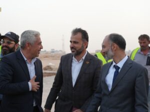رئيس الهيئة العامة للمنافذ والجمارك يتفقد منفذ التنف الحدودي