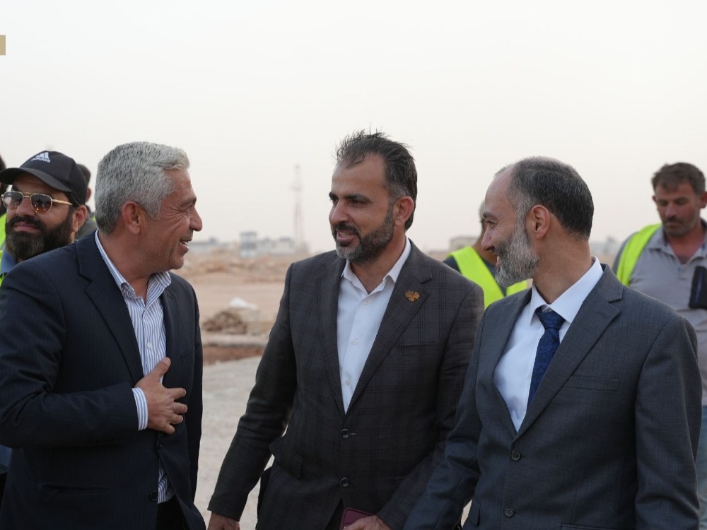 رئيس الهيئة العامة للمنافذ والجمارك يتفقد منفذ التنف الحدودي