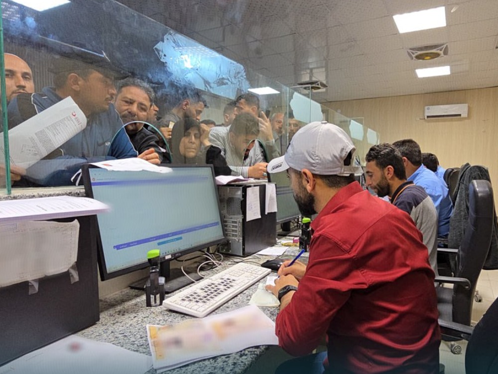 حركة نشطة في معبر السلامة الحدودي والعمل مستمر طوال أيام العيد