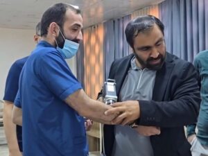مستشفى إدلب الجامعي يشغّل أول جهاز تصوير جلدي طبي متطور