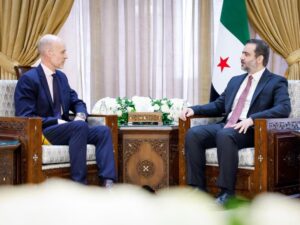 الشيباني يبحث مع مسؤول سويدي دعم القطاع الخاص وجهود إعادة الإعمار