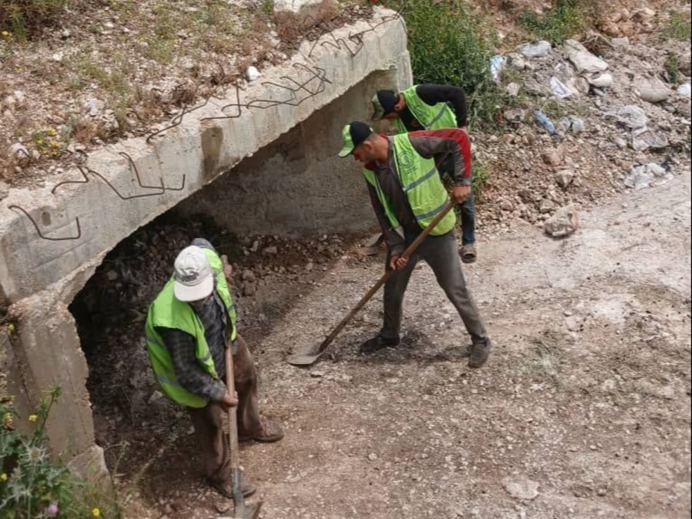 مؤسسة المواصلات بحلب: تقدم في أعمال النظافة وتأهيل شبكات التصريف الصحي