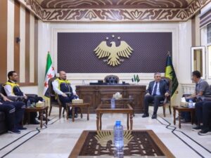 محافظ الحسكة ومدير الدفاع المدني يبحثان حماية الموسم الزراعي