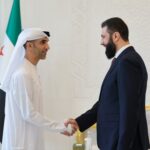 الرئيس الشرع يستقبل وفداً إماراتياً رفيع المستوى في قصر الشعب بدمشق