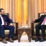 بدء مراسم تسليم واستلام المهام بين وزيري الإعلام السابق والجديد