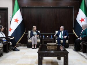 وزير المالية يبحث مع سفيرة النرويج سبل دعم مبادرة سوريا بلا مخيمات
